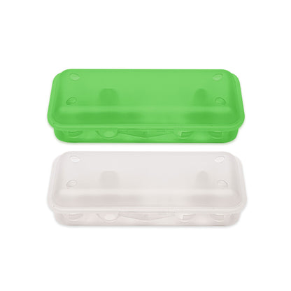 10er Meibox in grün und transparent 