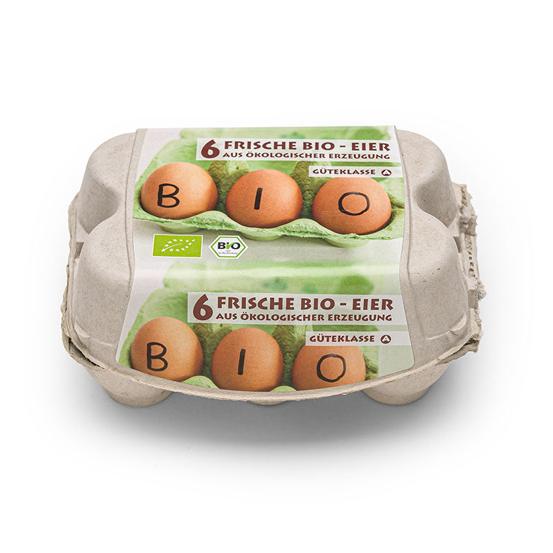 6er ComPac mit Bio-Etikett in Naturweiß