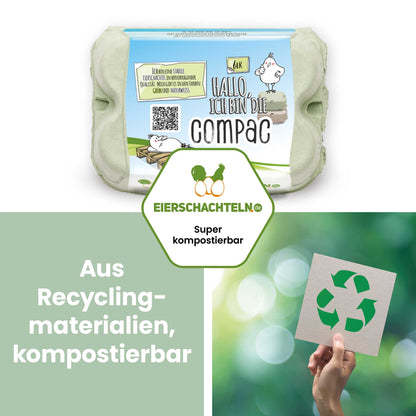 540 Stück 6er ComPac mit eigenem Etikett  - in zwei Farben