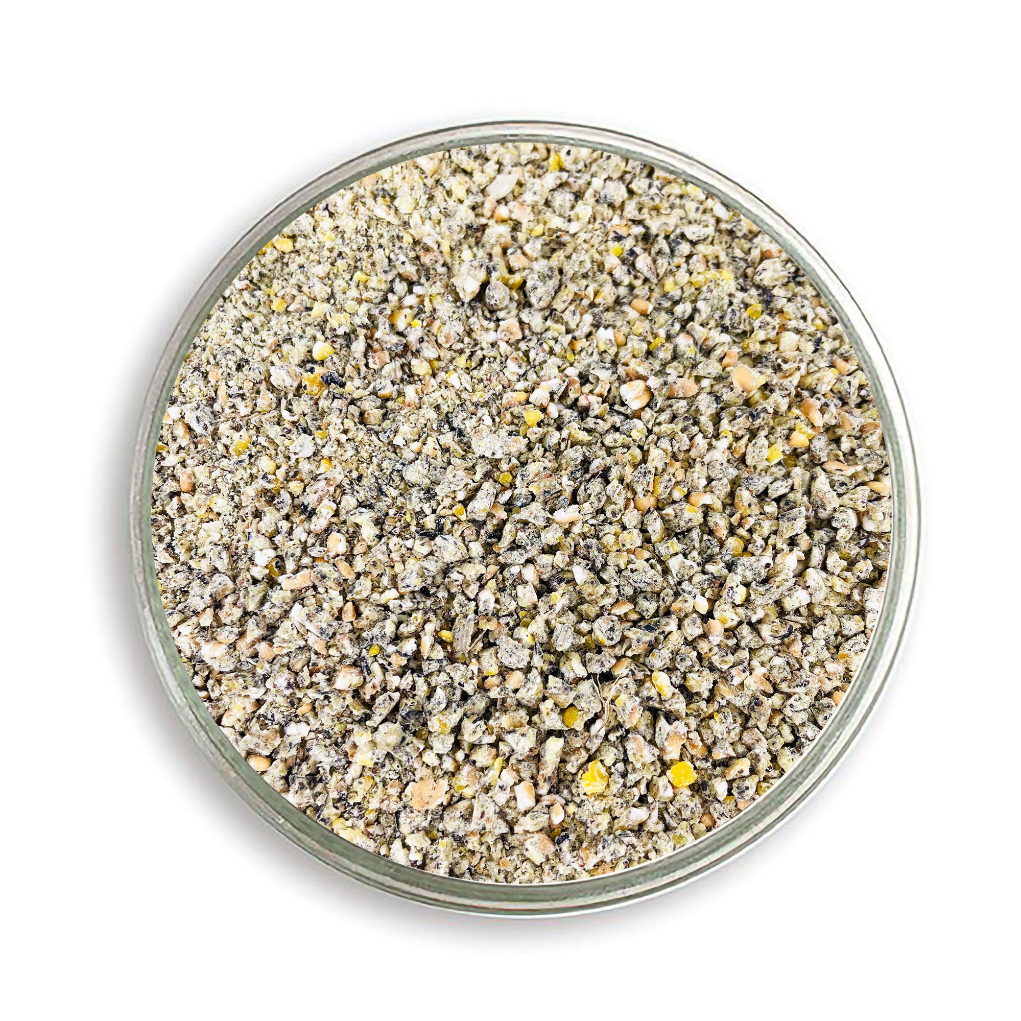 Proteinreiches Bio-Aufzuchtfutter, in der Petrischale 