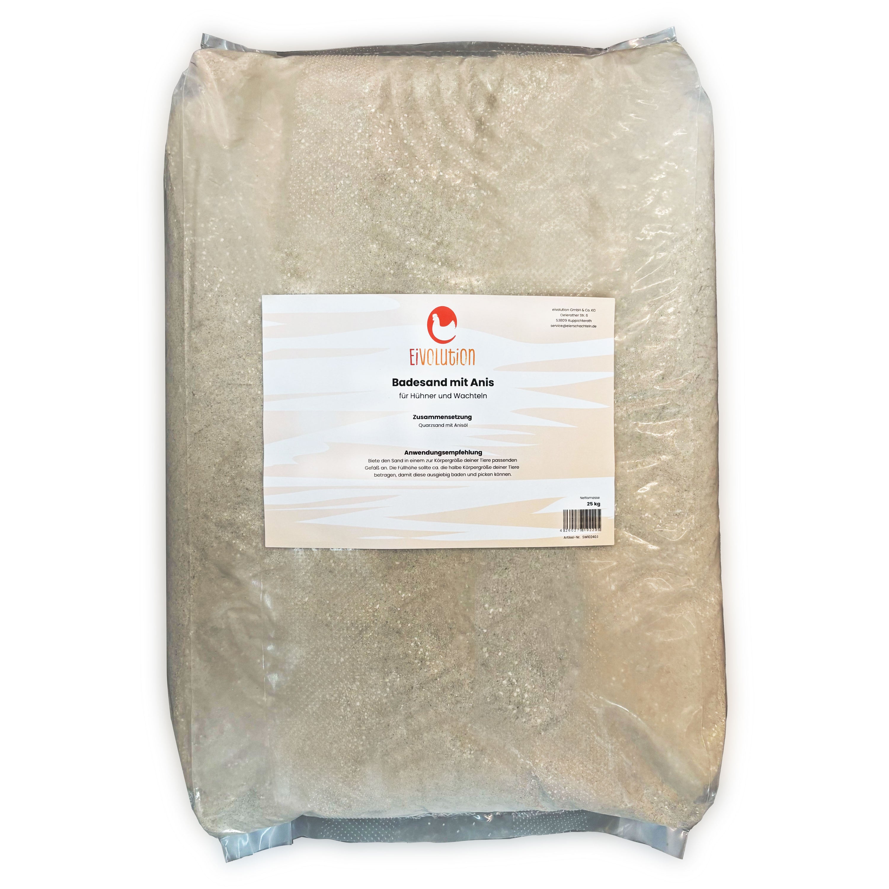 Badesand mit Anis, 25 kg im Sack