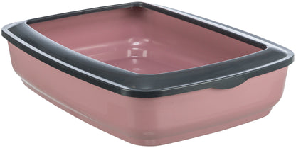 Hühnerbadewanne Be Eco verschiedene Farben, hellrosa seitlich