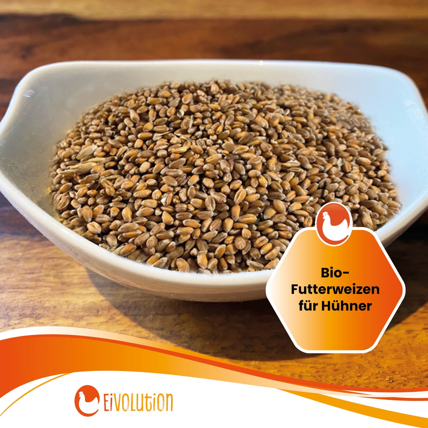 Bio Futterweizen "Bio Futterweizen für Hühner"