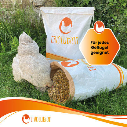 Bio Hühnerfutter Mehl "Für jedes Geflügel geeignet"