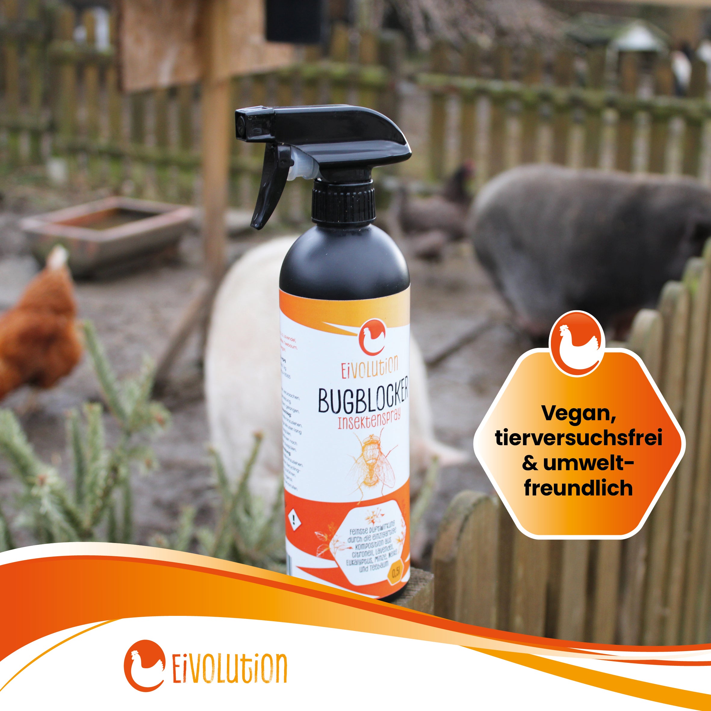 Bug Blocker Insektenspray "Vegan, tierversuchsfrei &amp; umweltfreundlich"