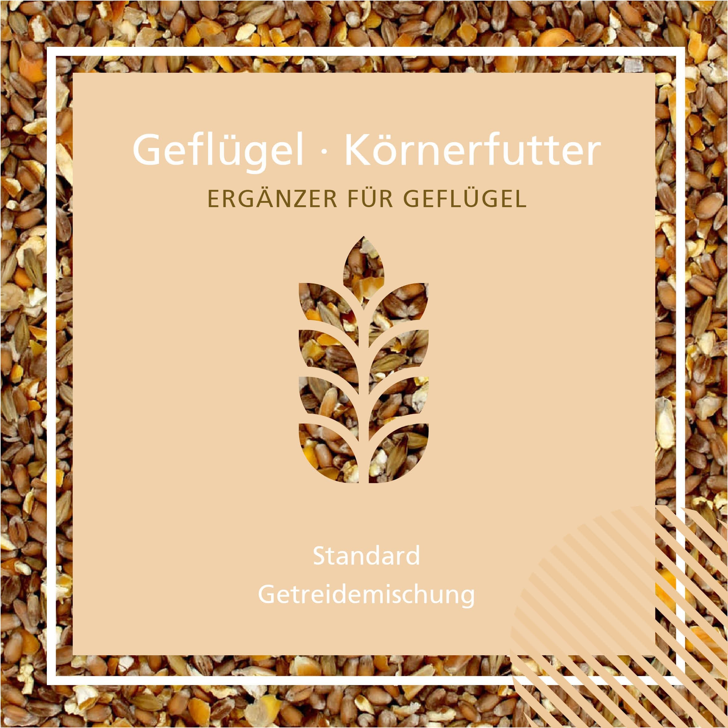 Geflügelkörnerfutter von Carl Wolf "Standard Getreidemischung"