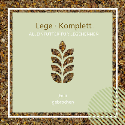 Carl Wolf Lege Komplett "Alleinfutter für Legehennen"