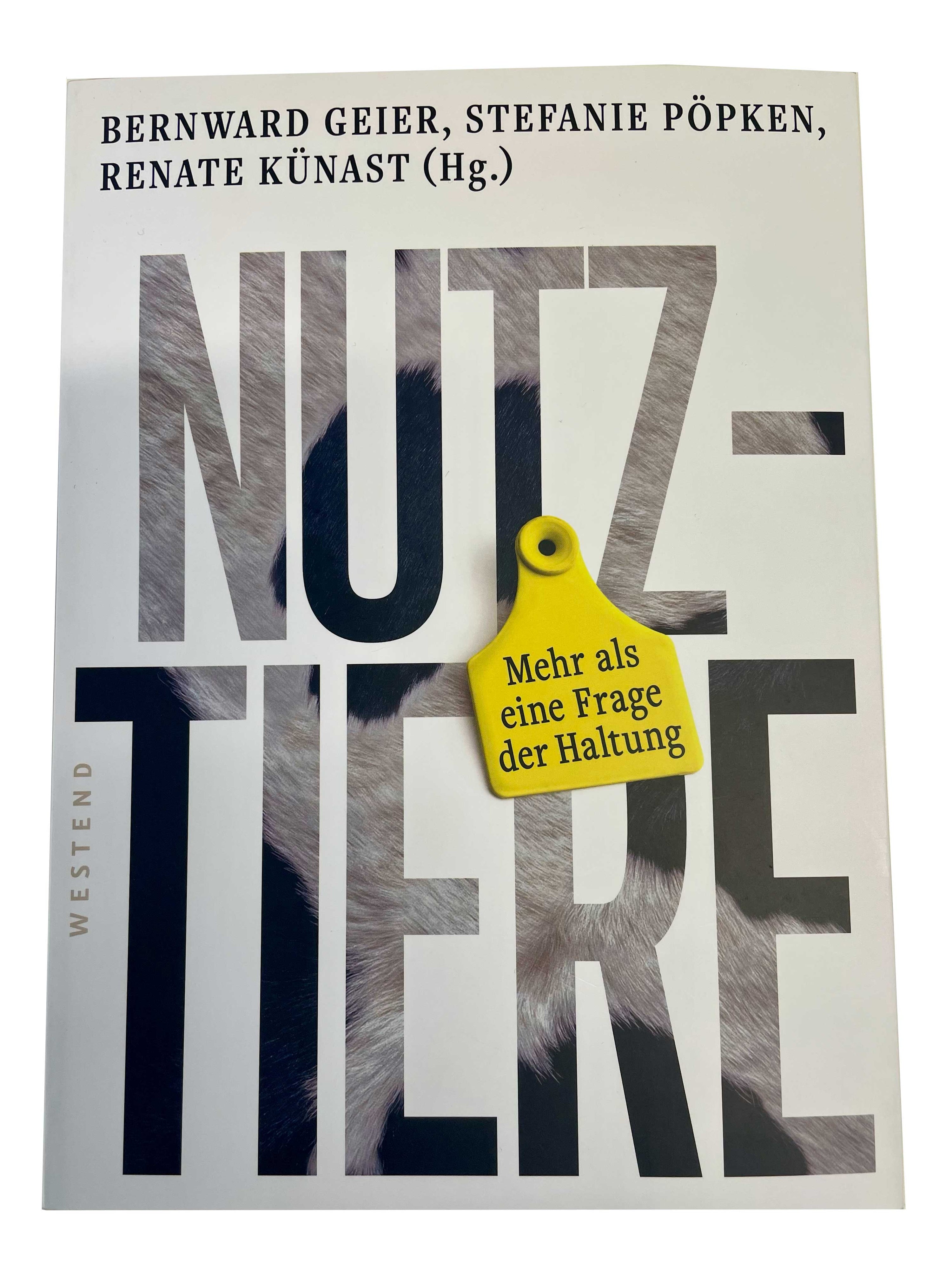 Buch "Nutztiere - Mehr als eine Frage der Haltung", Vorderseite