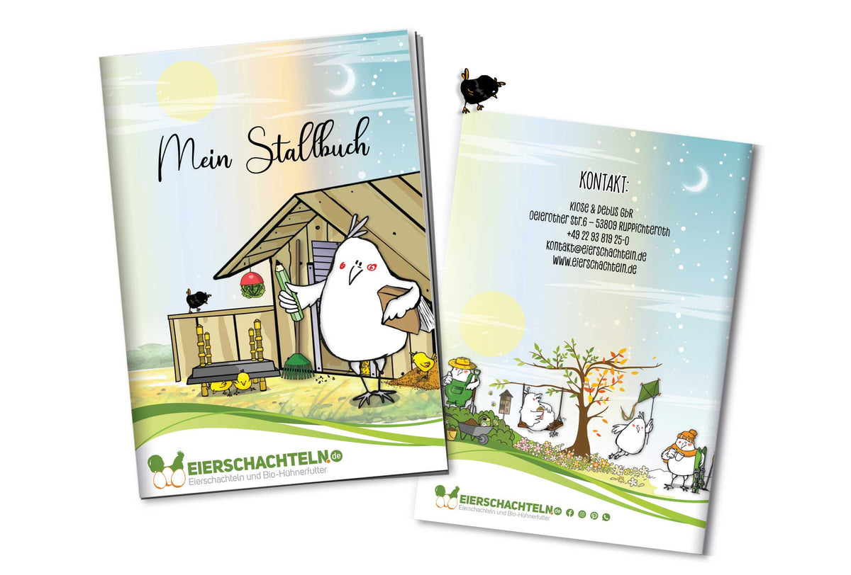 Mein Stallbuch, Vorder- und Rückseite