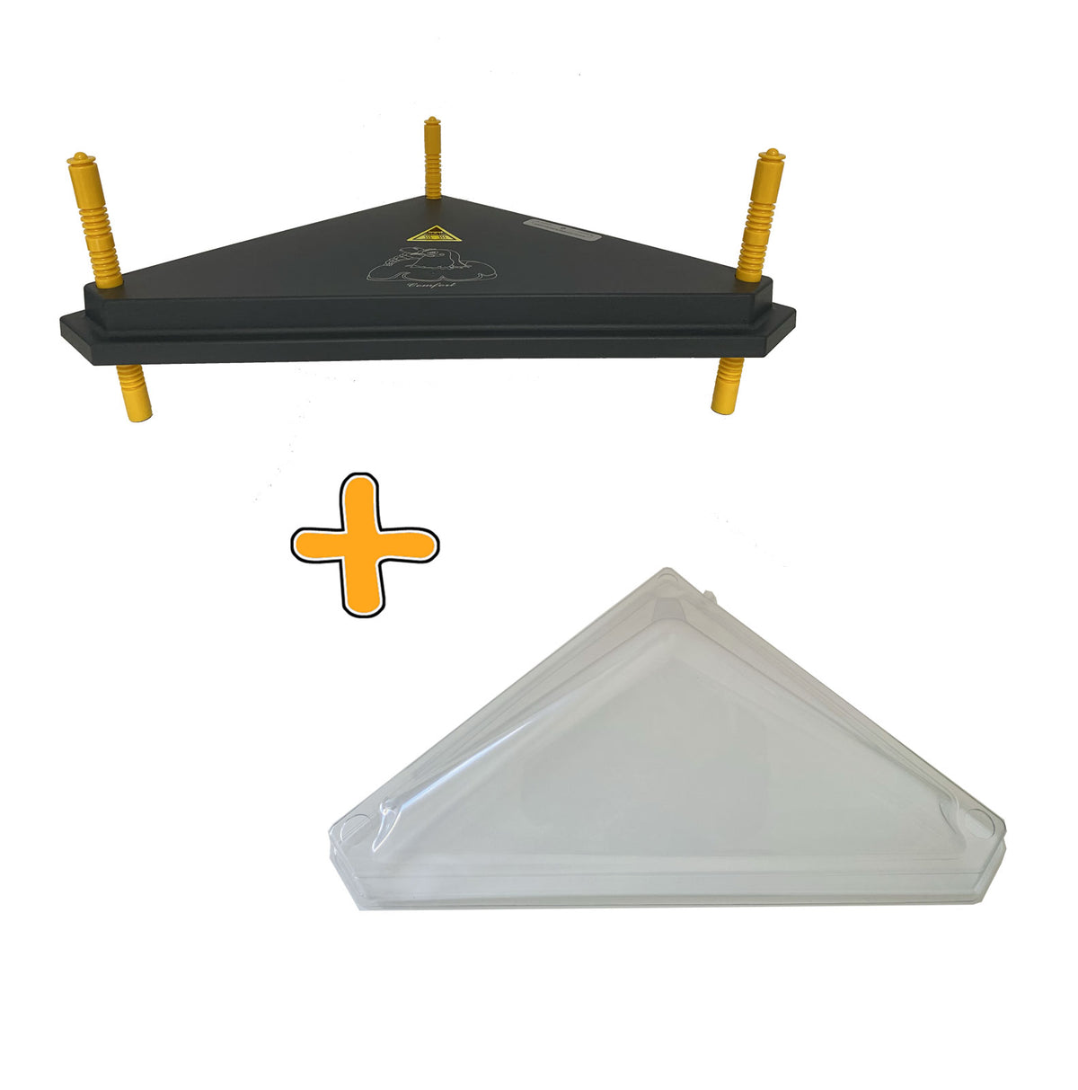 Kükenwärmeplatte Dreieck 40cm mit Schutzhaube