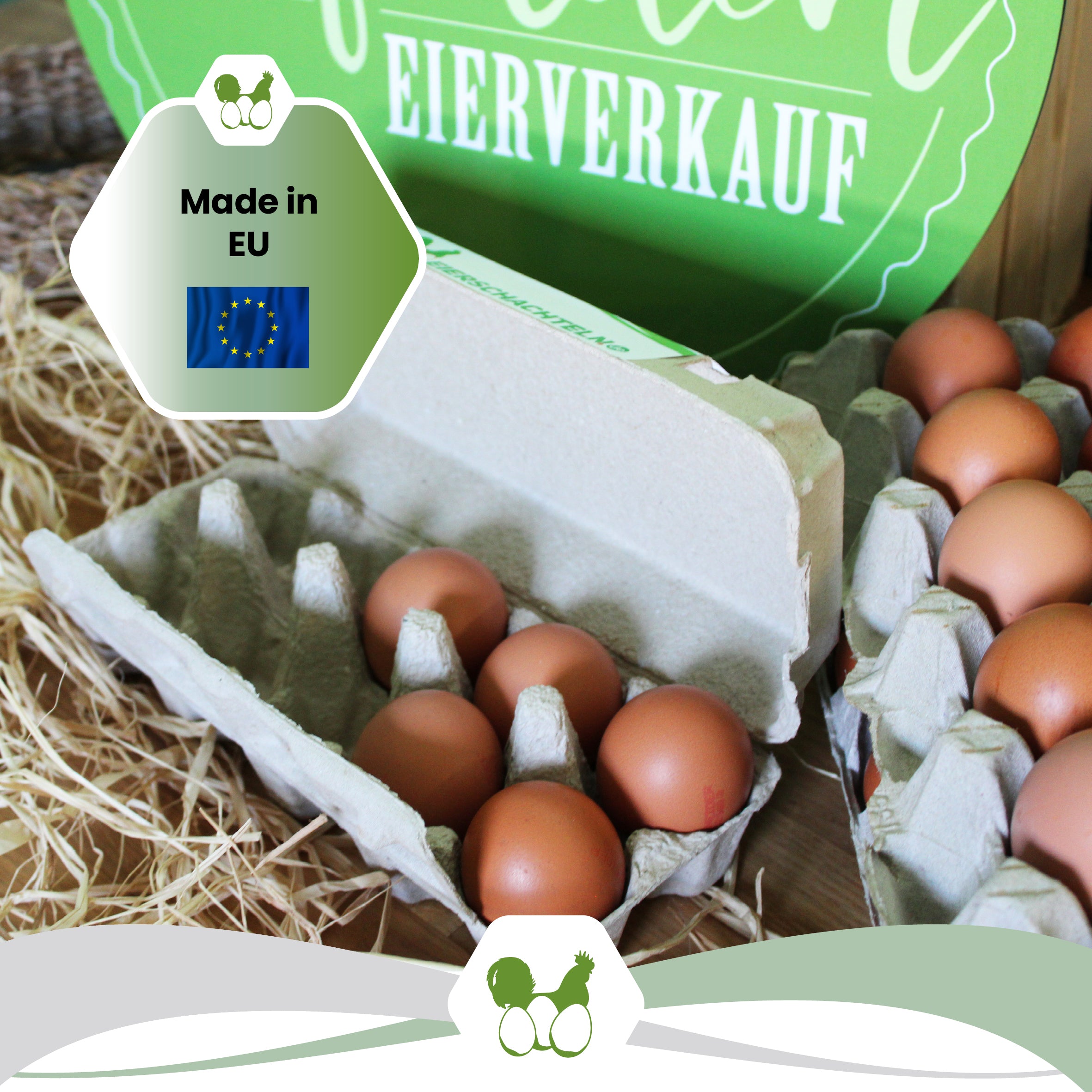 Flex-Palette 10er mit eigenem Etikett "Made in EU"