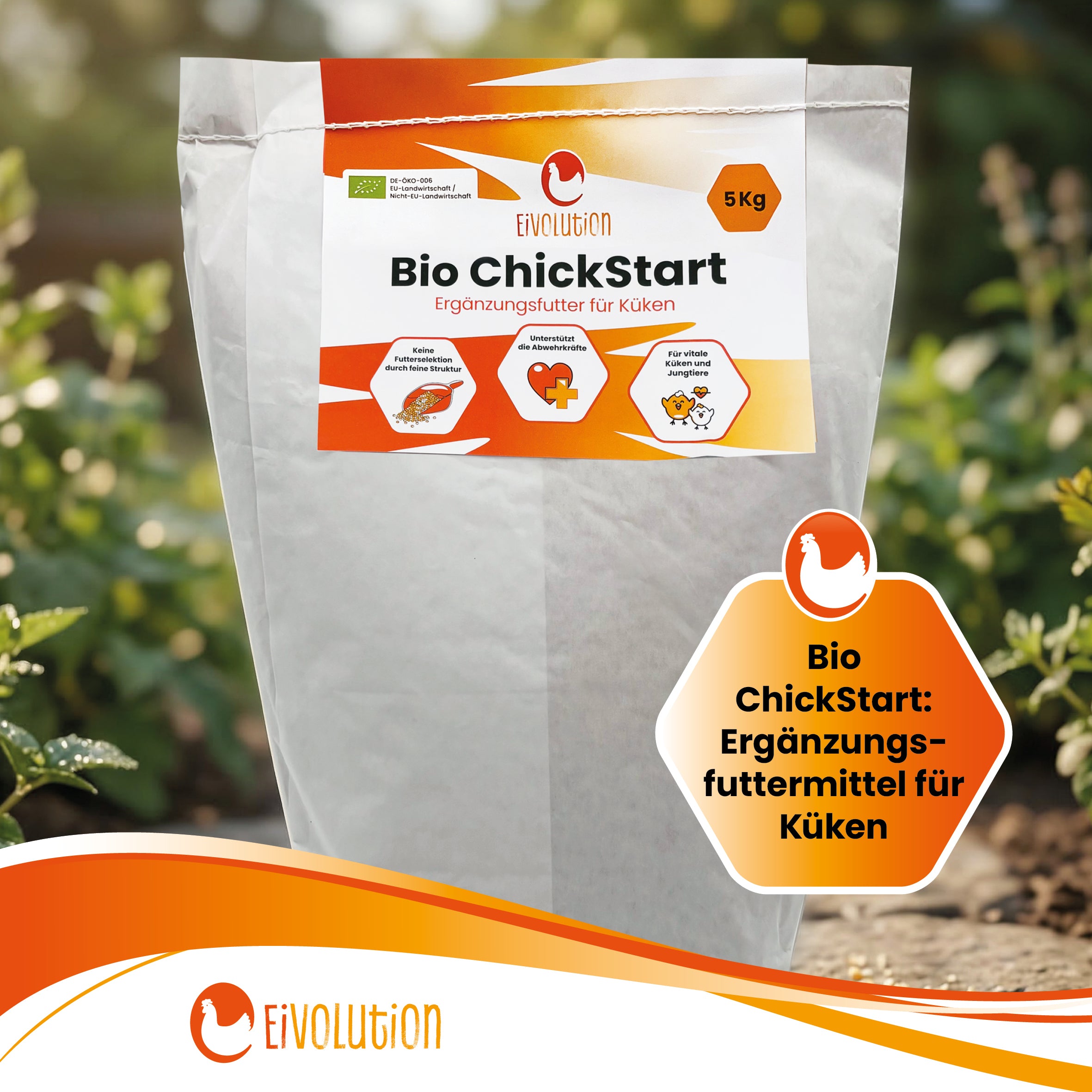 Bio ChickStart – Sanfter Start ins Kükenleben, 5kg