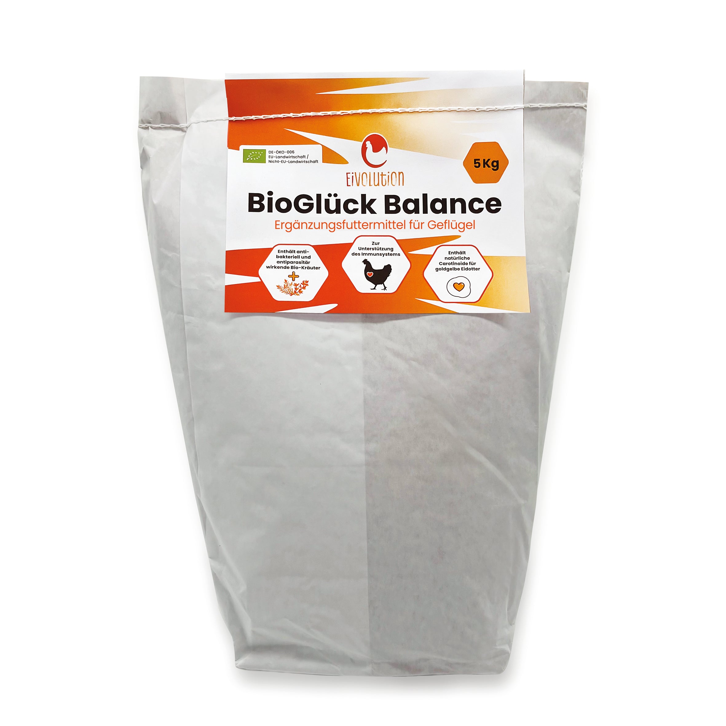 BioGlück Balance – Bio-Futtermischung mit natürlicher Kräuterkraft - 5kg