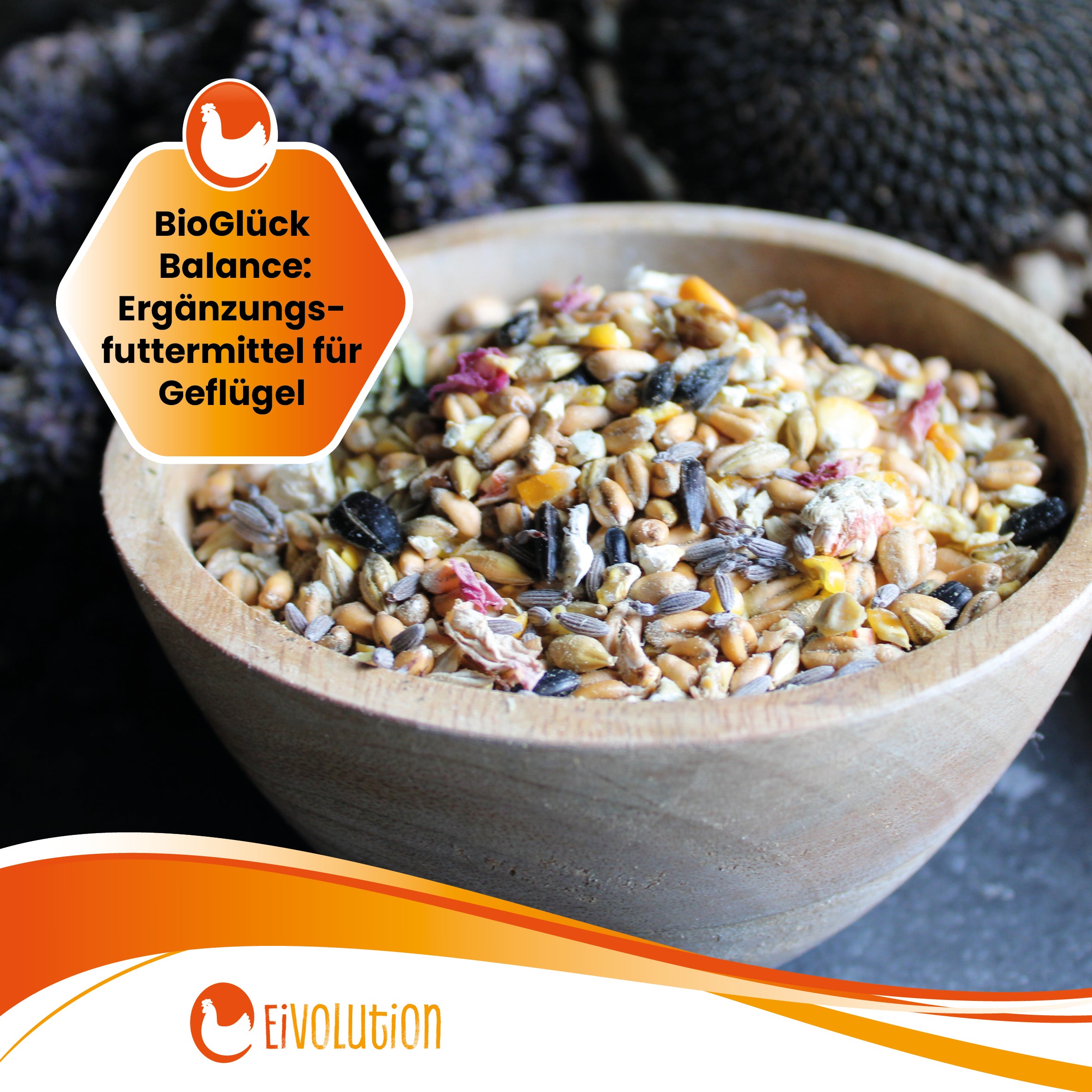 BioGlück Balance – Bio-Futtermischung mit natürlicher Kräuterkraft