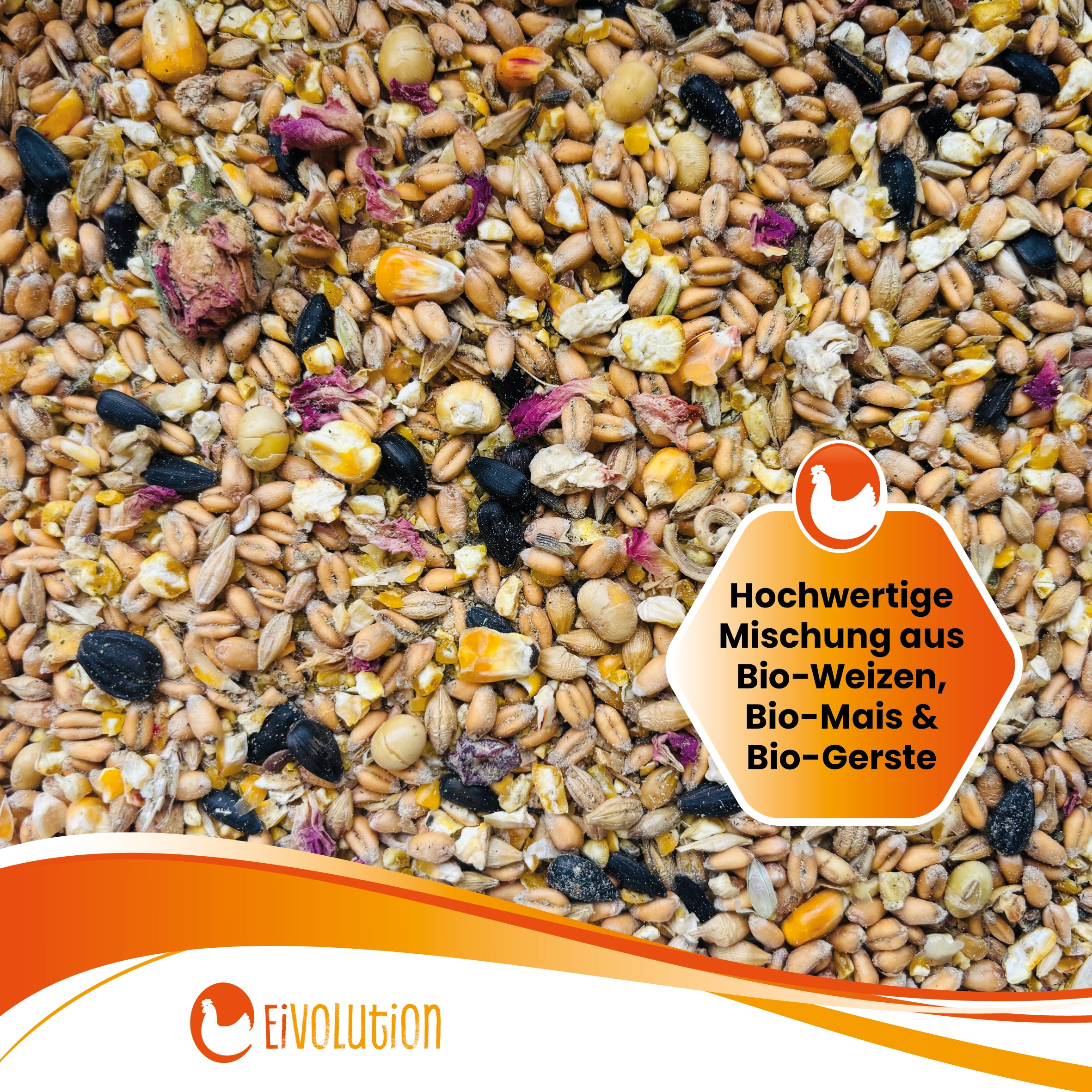 BioGlück Balance – Bio-Futtermischung mit natürlicher Kräuterkraft