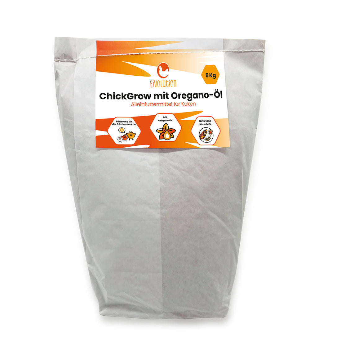 ChickGrow mit Oregano-Öl – Für die Kükenaufzucht ab der 9. Woche