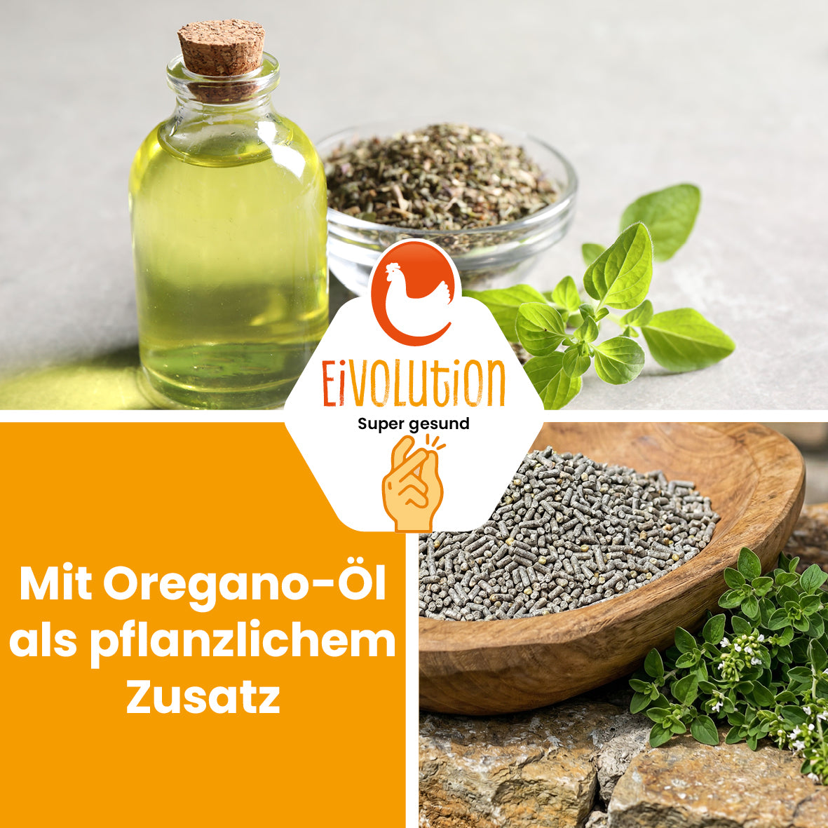 ChickGrow mit Oregano-Öl – Für die Kükenaufzucht ab der 9. Woche