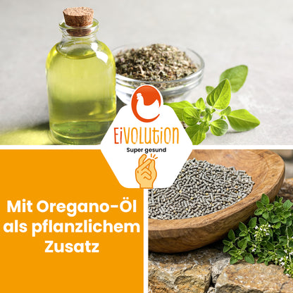 ChickGrow mit Oregano-Öl – Für die Kükenaufzucht ab der 9. Woche