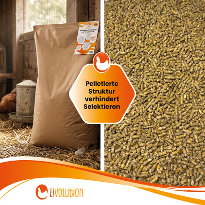 Geflügelfutterpellets mit Oregano-Öl – 20 kg