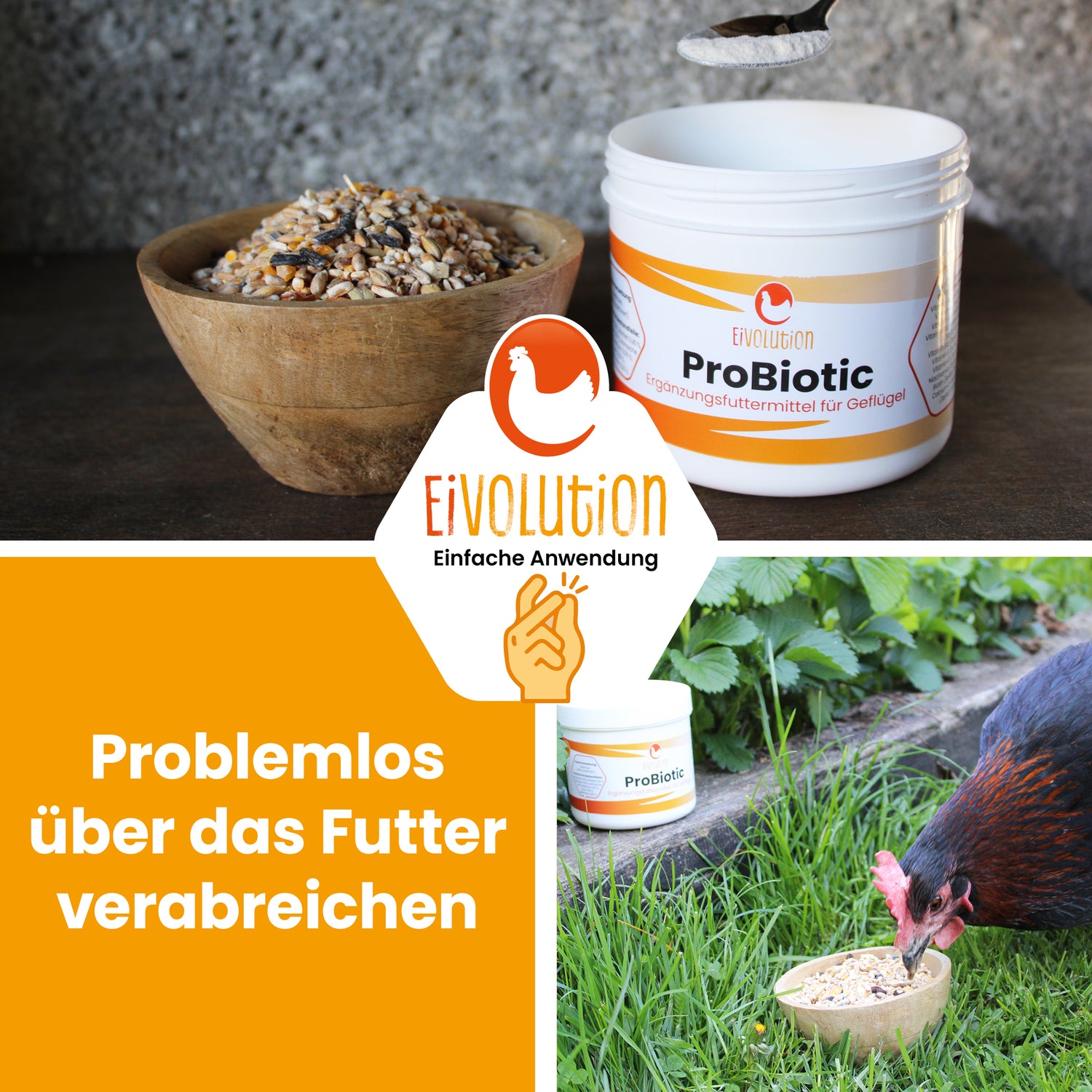 ProBiotic "Problemlos über das Futter verabreichen"