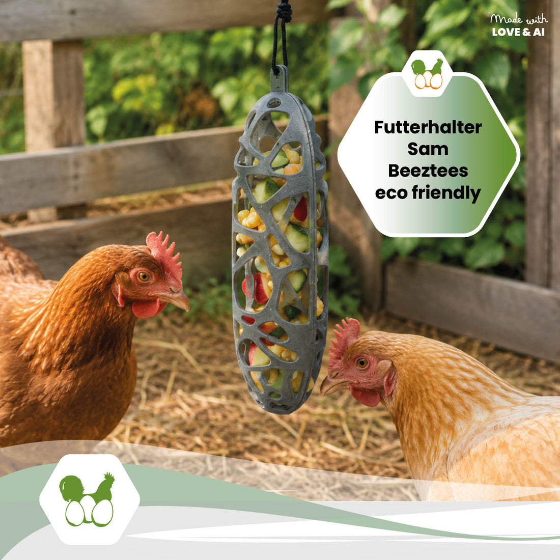 Futterhalter Sam Beeztees eco friendly