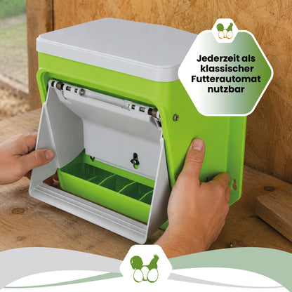 SmartCoop Futterautomat mit Schutzklappe