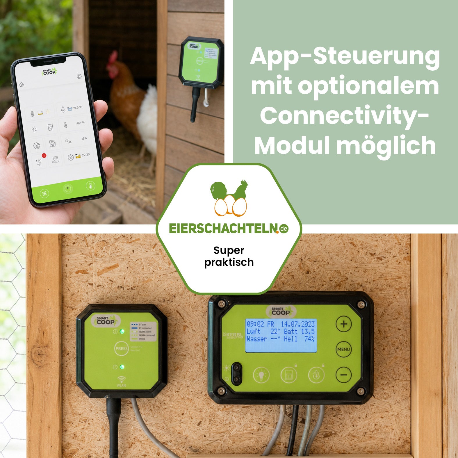 SmartCoop Stallentlüftung für ein gesundes Stallklima