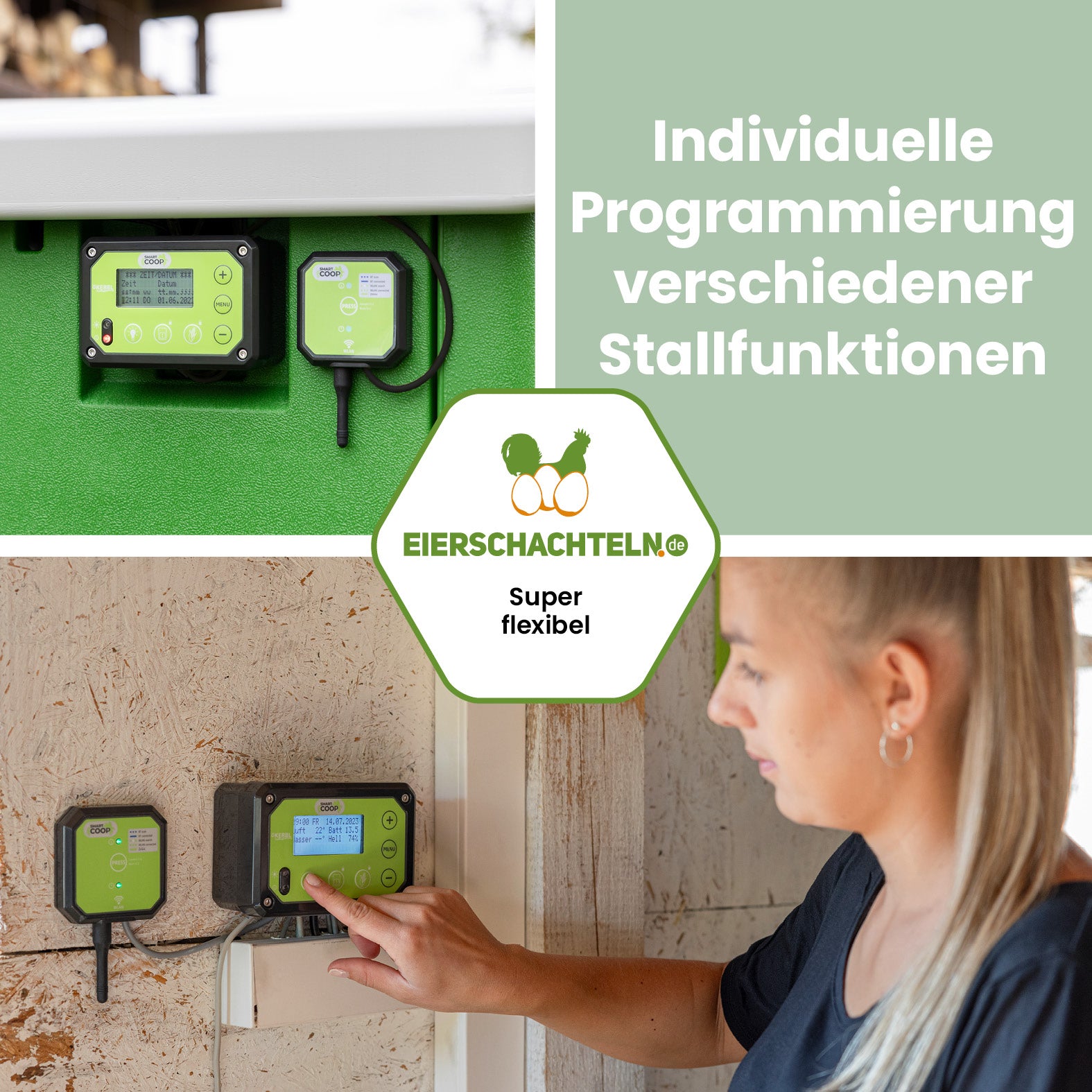 Smart Coop Steuerung für die automatische Stallsteuerung