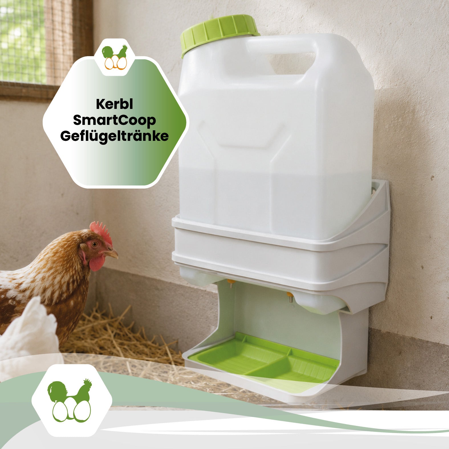 SmartCoop Geflügeltränke für Hühner
