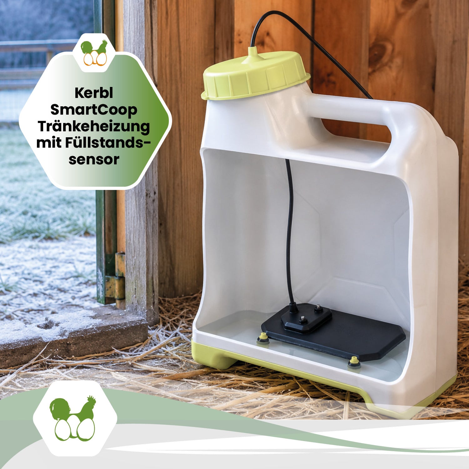 SmartCoop Tränkenheizung mit Füllstandssensor
