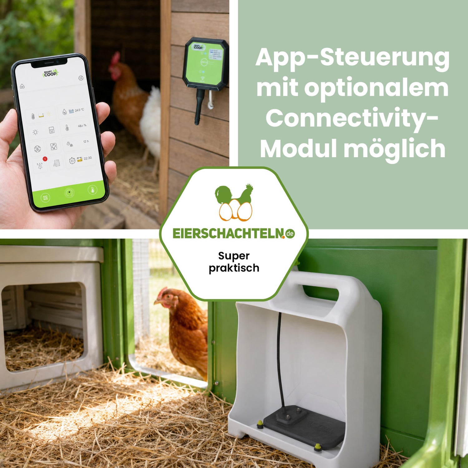 SmartCoop Tränkenheizung mit Füllstandssensor