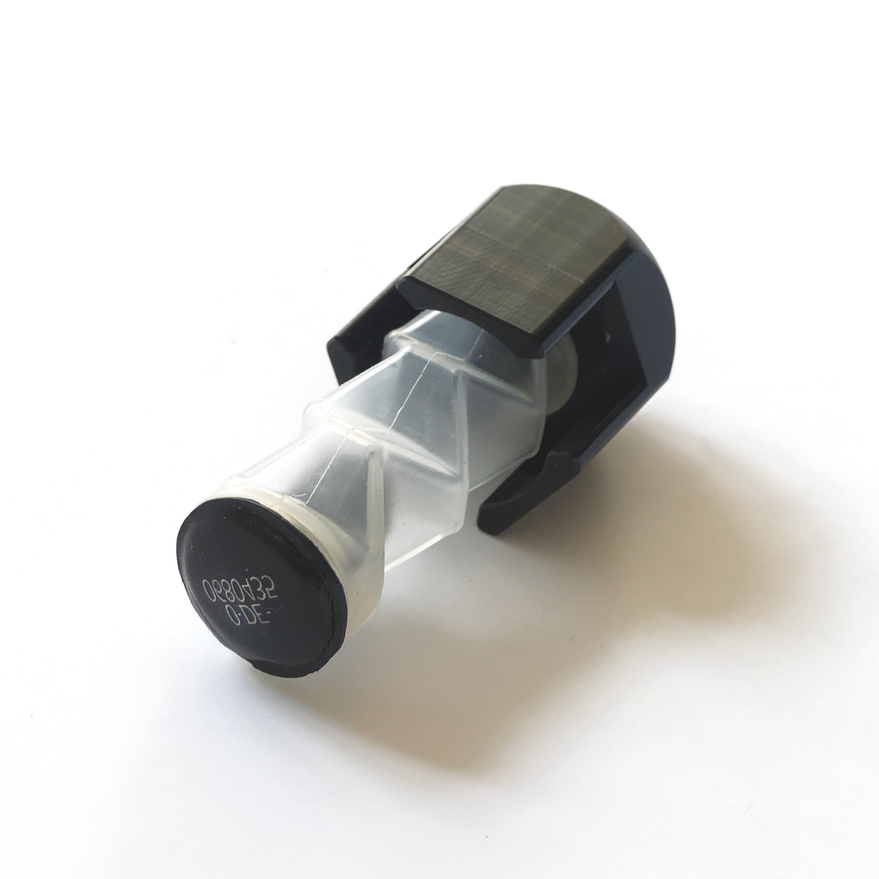 Eierstempel zur Eierkennzeichnung für ein Ei (Einzelstempel Egg-Flex), liegend