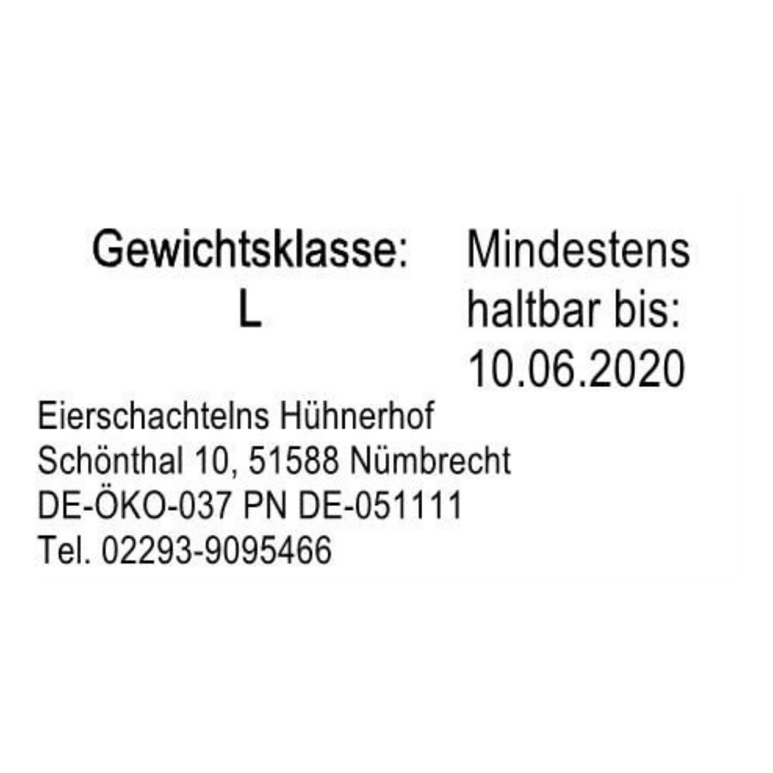 Haltbarkeitsetiketten zum selbst Bedrucken im eigenen Betrieb