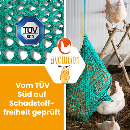 Heunetz "Vom TÜV Süd auf Schadstofffreiheit geprüft" 