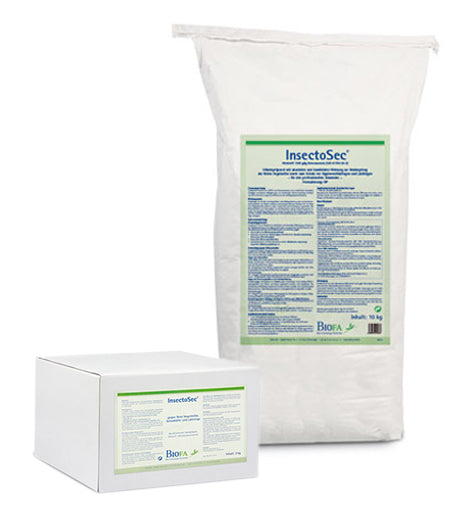 Kieselgurpulver InsectoSec biotauglich, 2 kg und 10 kg