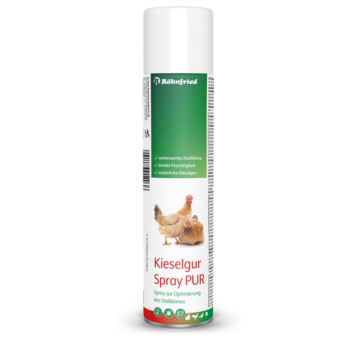 Kieselgurspray 400 ml zur Optimierung des Stallklimas