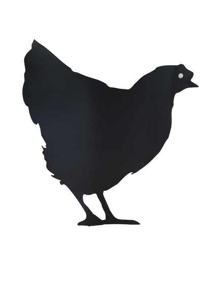 Große Kreidetafel Huhn ca. 60 x 55 cm