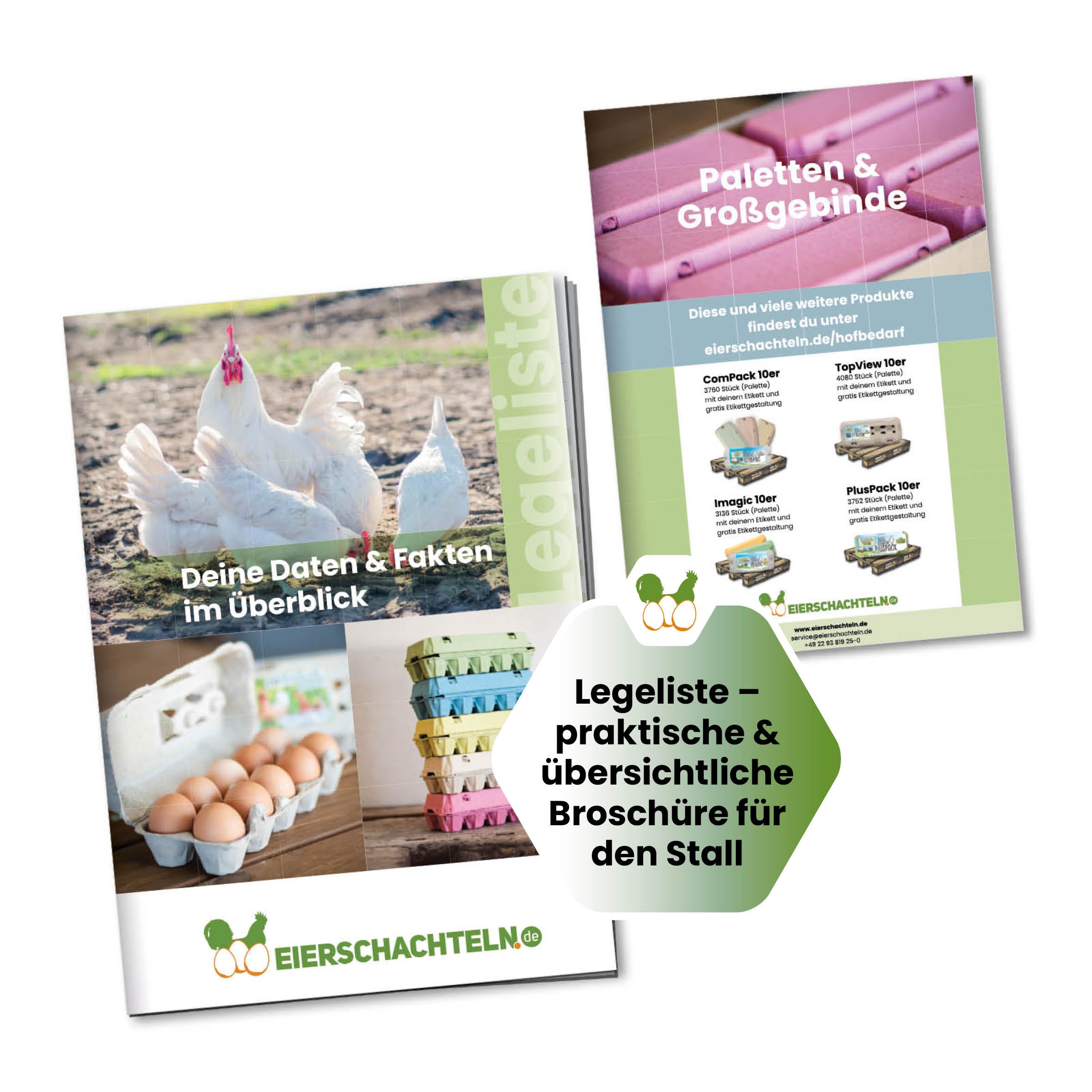 Legeliste "Legeliste - praktische &amp; übersichtliche Broschüre für den Stall"