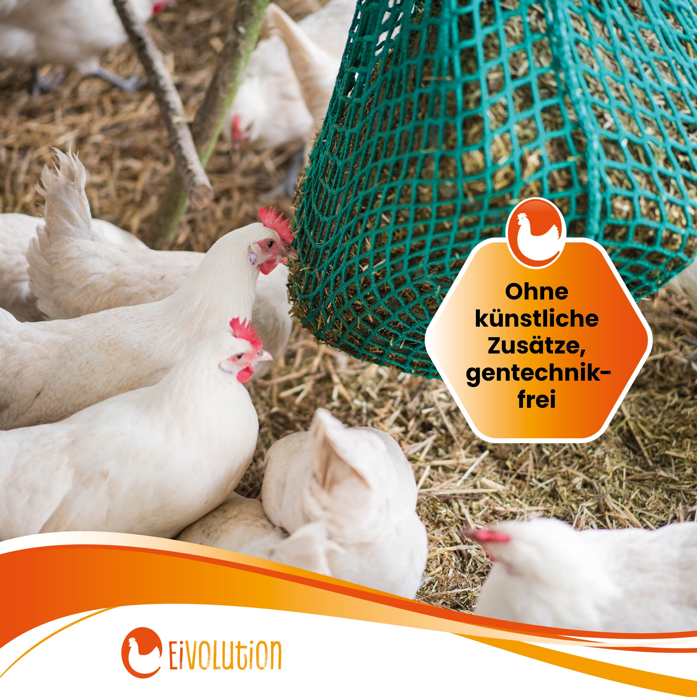 Bio Luzerneballen "Ohne künstliche Zusätze, gentechnikfrei" 