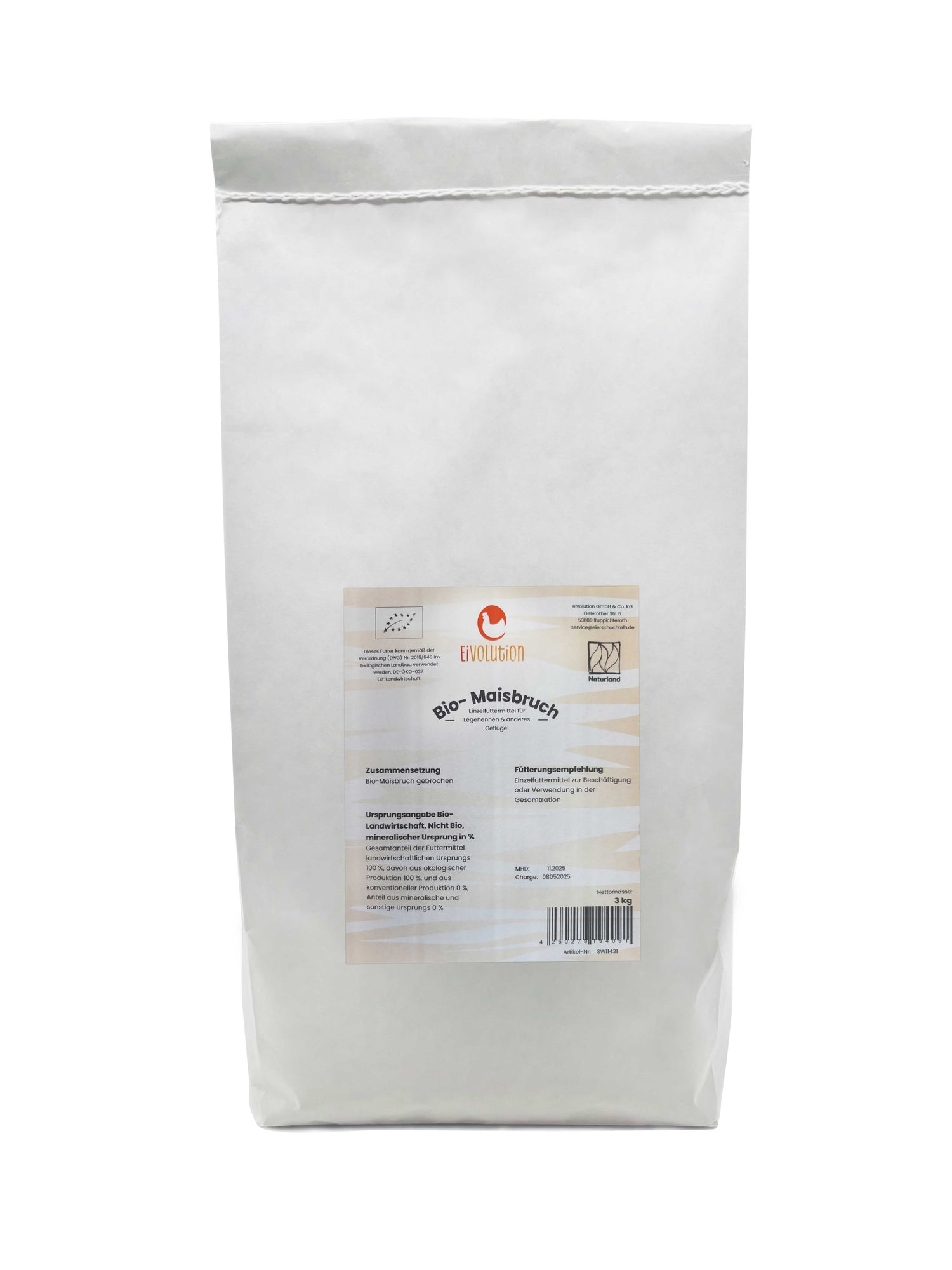 Bio-Maisbruch - Naturland zertifiziert, 3 kg