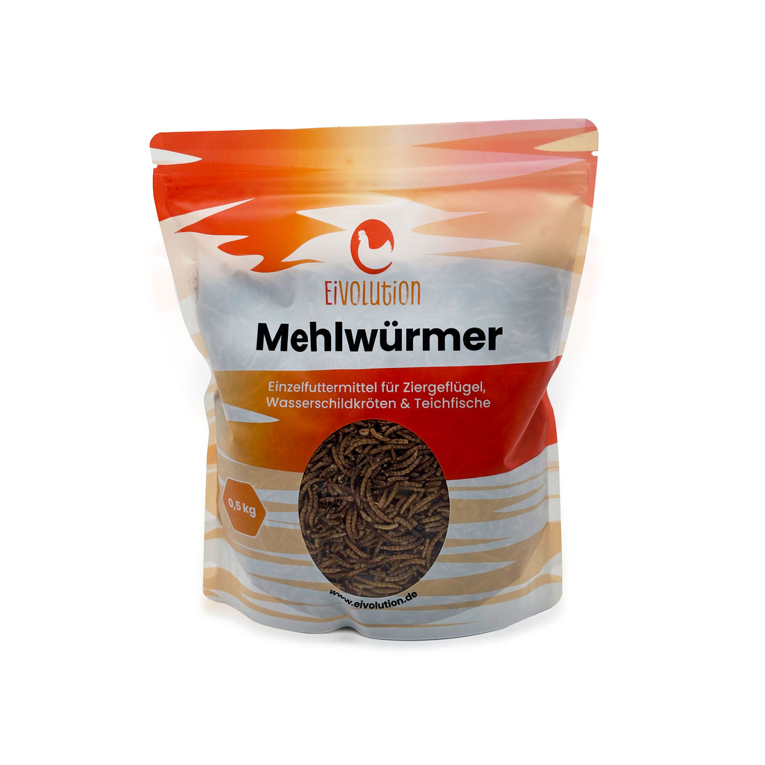 Getrocknete Mehlwürmer 500g im Beutel