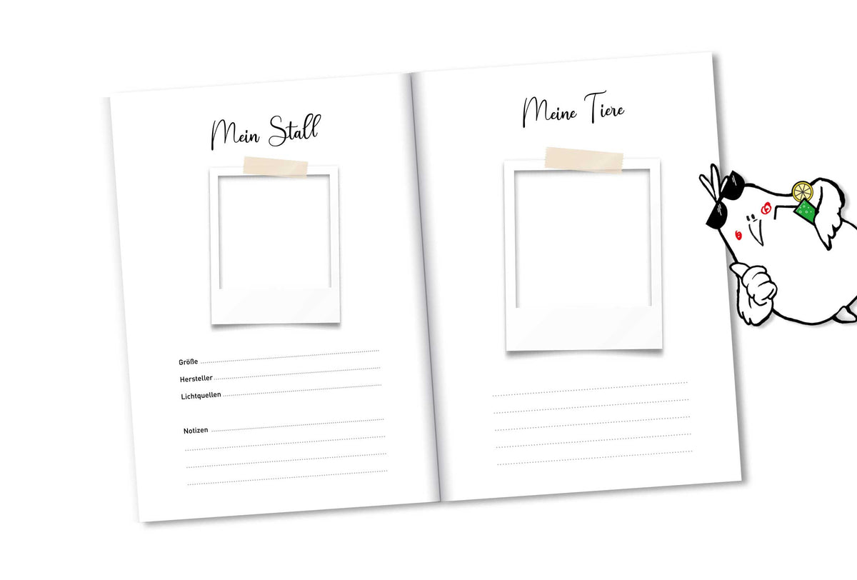 Mein Stallbuch "Mein Stall, Meine Tiere"