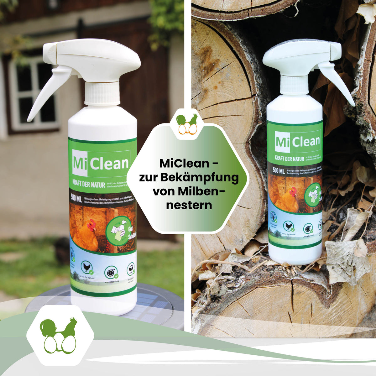 MiClean "MiClean - zur Bekämpfung von Milbennestern"