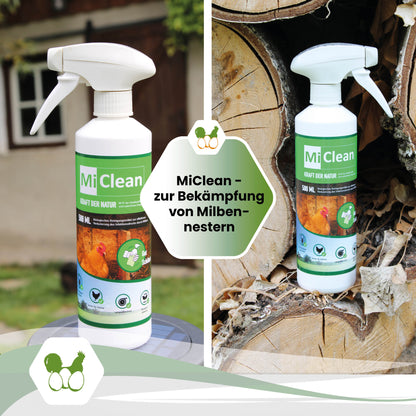 MiClean "MiClean - zur Bekämpfung von Milbennestern"