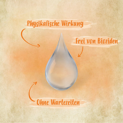 MiteCleaner "Physikalische Wirkung, frei von Bioziden, ohne Wartezeiten"