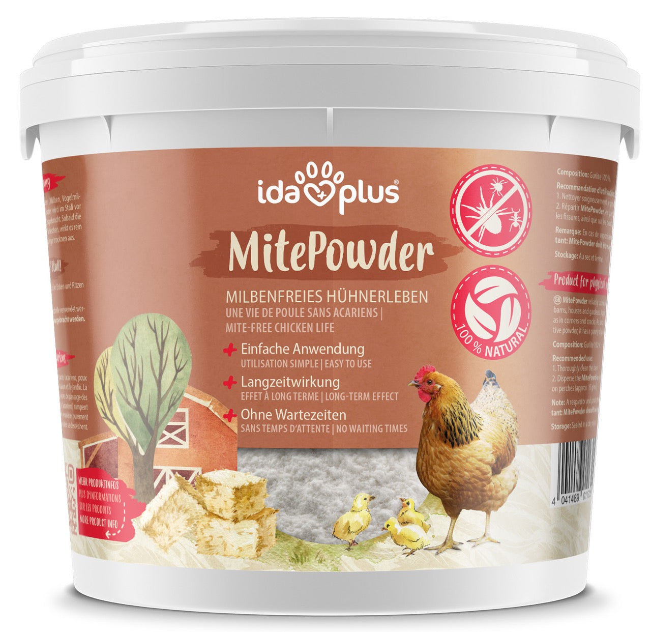 MitePowder für ein milbenfreies Hühnerleben 
