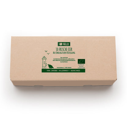 Stempel für Eierschachteln 10er EckPack, grün