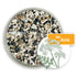 Premium Muschelgrit-Mix mit Anis, in der Petrischale 