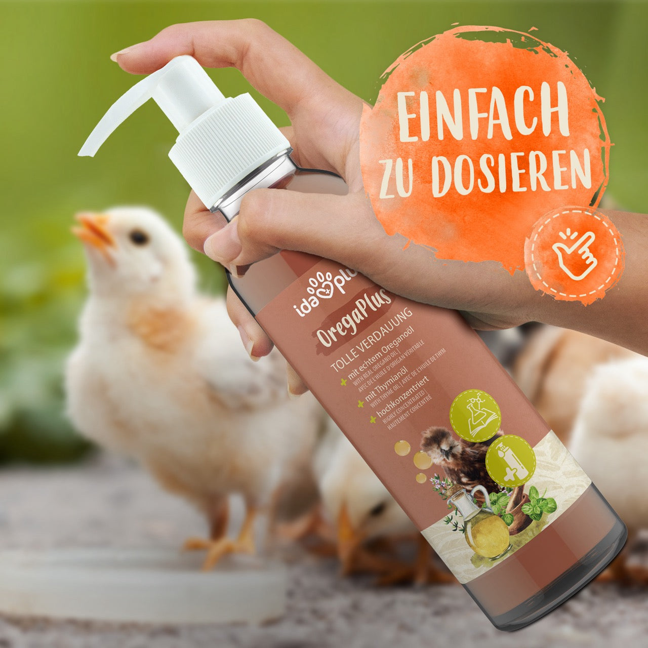 Orega Plus "Einfach zu dosieren"