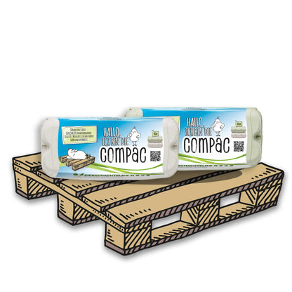 10er ComPac Eierschachteln 3760 Stück (Palette) – dein Etikett, gratis Etikettengestaltung